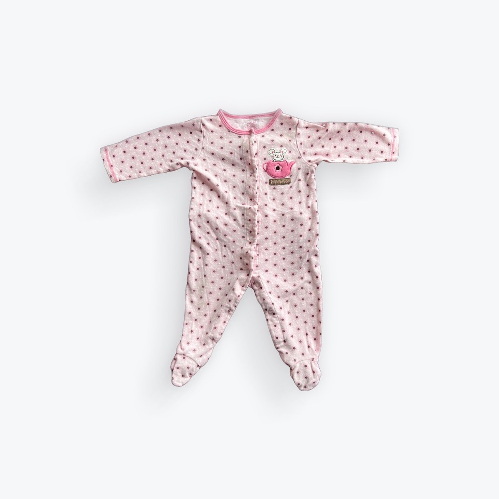 Mouse + Teapot Footie Pj’s